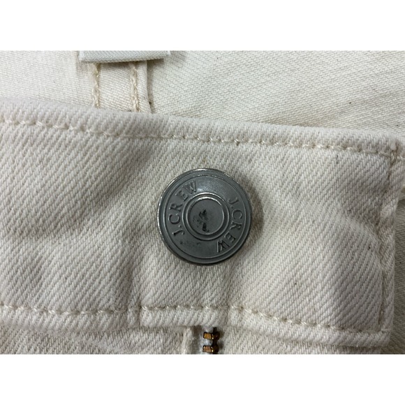 J. Crew Women’s Toothpick Jeans Pants Size 26 Cream/Ivory Color Summer 2017 - Picture 5 of 12